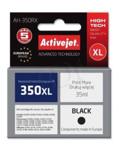ActiveJet AH-350RX náhrada HP no.350XL black