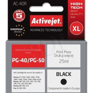 ActiveJet AC-40R Canon PG-40/PG-50 black