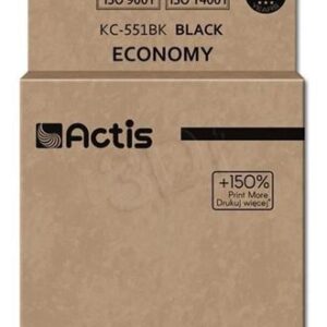 ACTIS KC-551Bk (Canon CLI-551BK; Standard; 12 ml; black)